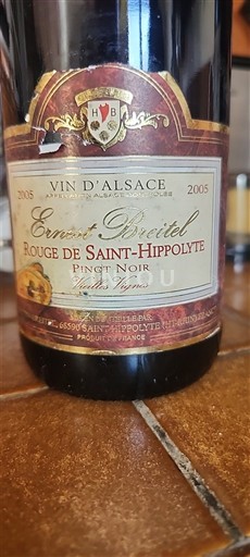 Alsazia Non specificato Ernest Breitel Vieilles Vignes 2005