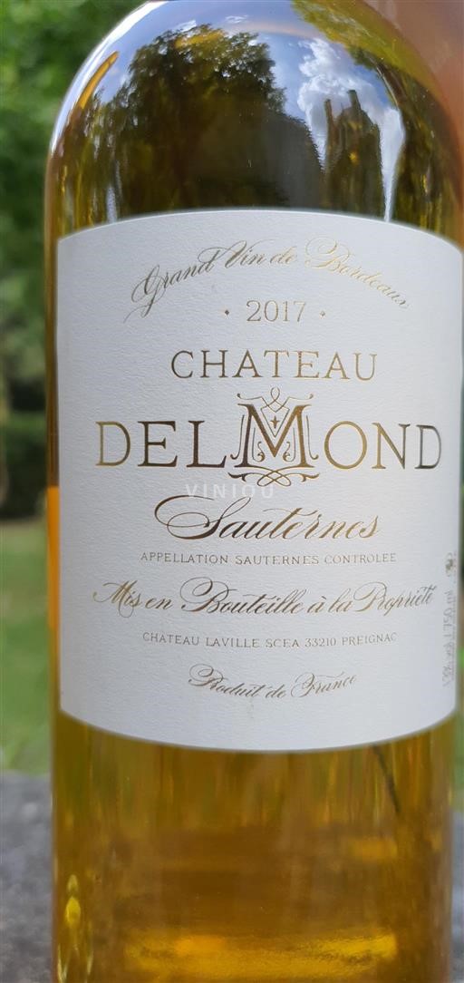 Bordeaux Sauternes Château Delmond 2017
