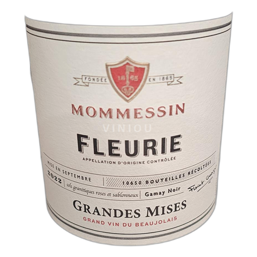 Beaujolais Fleurie Mommessin Grandes Mises 2022