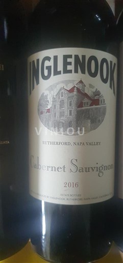 Kalifornialaiset AVA:t Rutherford Inglenook Cabernet Sauvignon 2016