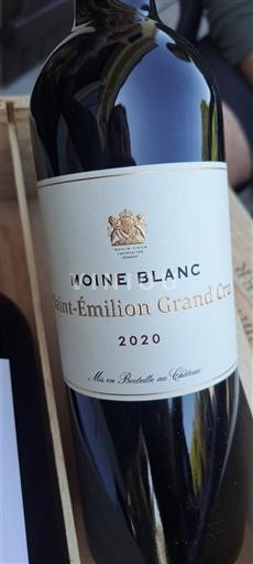 Bordeaux Saint-Émilion Grand Cru Grand Cru Moine Blanc 2020