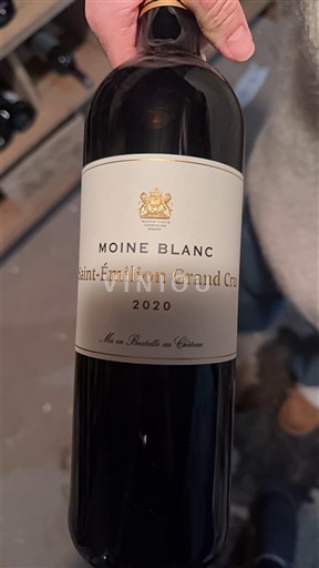 Bordeaux Saint-Émilion Grand Cru Grand Cru Moine Blanc 2020