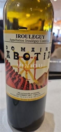 Southwest Irouléguy Domaine Abotia 2022