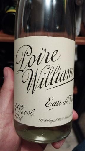 Eaux-de-vie Fruit brandies Poire Williams  Saint Arbogast  France Alsace