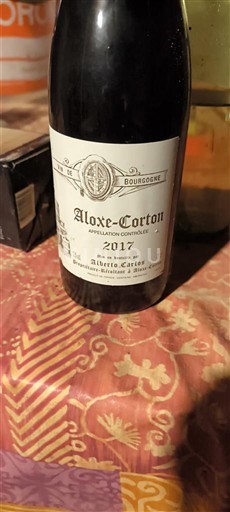 Burgundy Aloxe-Corton Albert Carle 2017