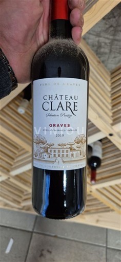 Bordeaux Graves Château Clare 2019