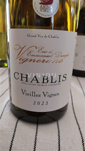 Borgogna Chablis Eric et Emmanuel Dampt Vieilles Vignes 2023