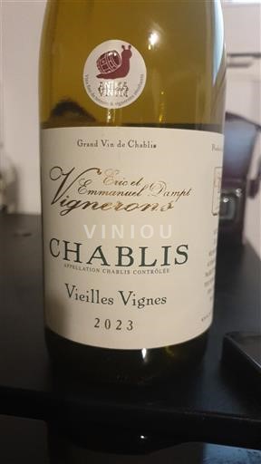 Bourgogne Chablis Eric et Emmanuel Dampt Vieilles Vignes 2023
