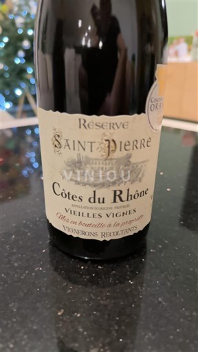 Rhône Valley Côtes-du-Rhône Saint Pierre Réserve Vieilles Vignes 2023