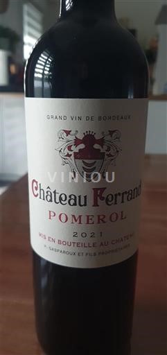 Bordeaux Pomerol Château Ferrand 2021