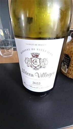 Bourgondië Mâcon en mâcon-dorpen Baronne de Saint Hilaire 2022