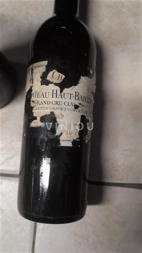 Bordeaux Pessac-Léognan Grand Cru Château Haut-Bailly 1957