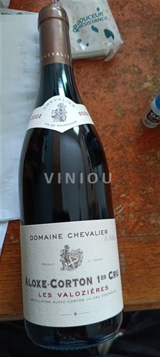 Bourgogne Aloxe-Corton Premier Cru Domaine Chevalier Les Valozières Không niên vụ