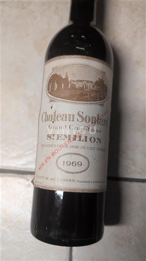 Bordeaux Saint-Émilion Grand Cru Classé Château Soutard 1969