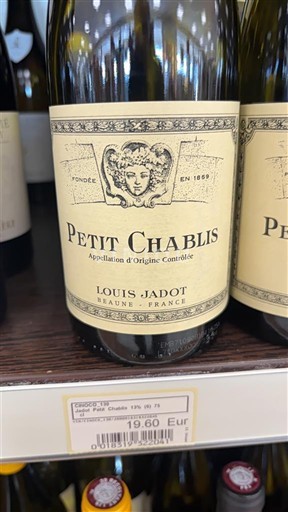Bourgogne Petit-chablis Louis Jadot 2023