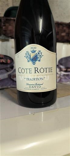 Rona dolina Côte-rôtie Vignobles David Tradition 2020