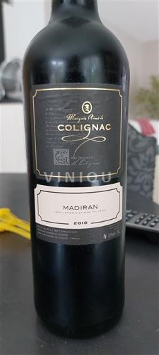 Sydväst Madiran Château Colignac 2018
