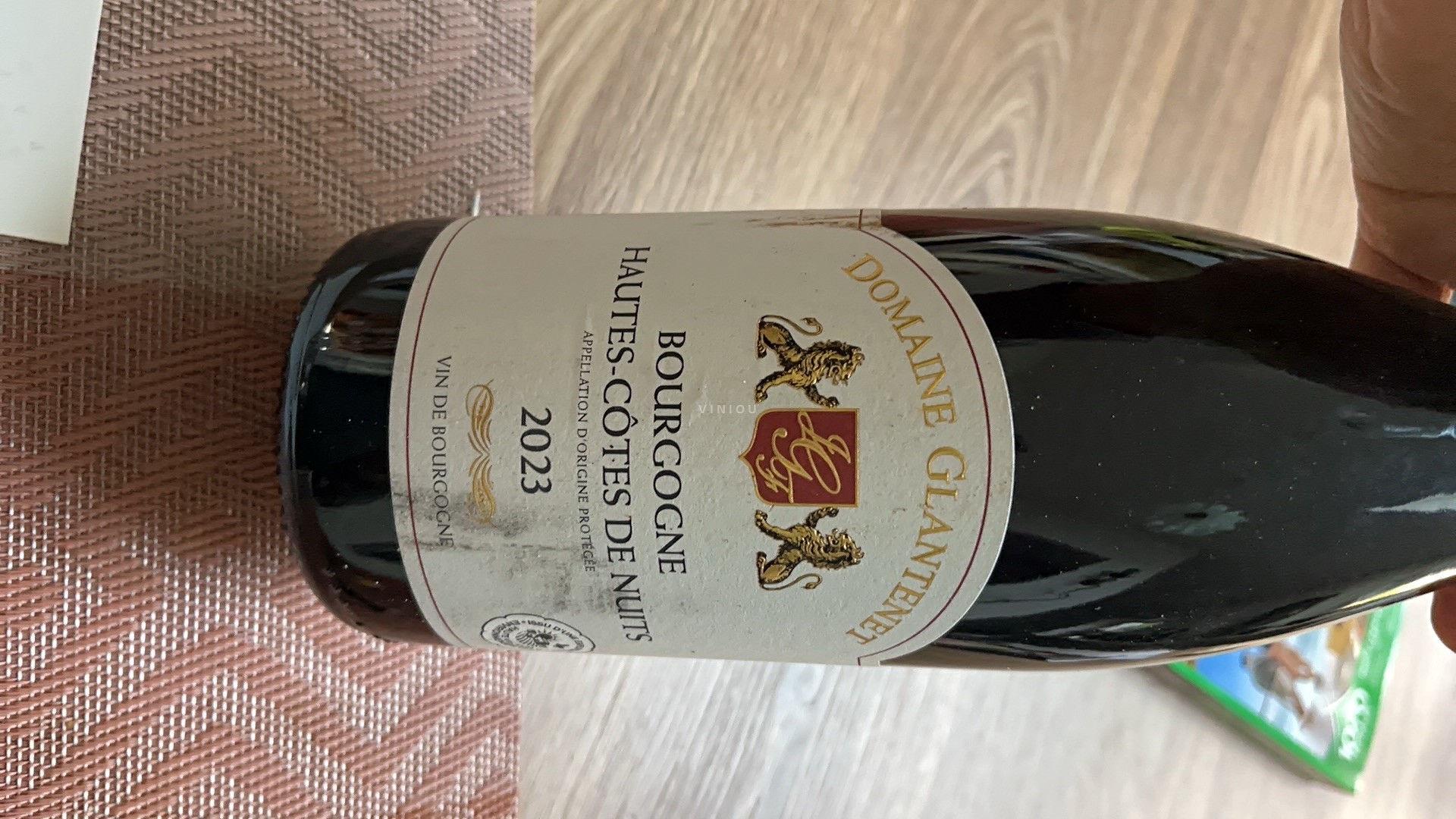 Borgogna Hautes Côtes de Nuits Domaine Glantenet 2023