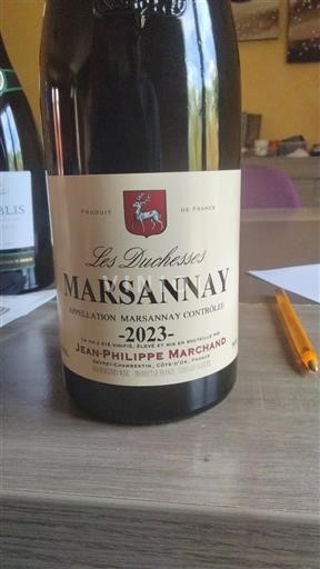 Burgund Marsannay Jean-Philippe Marchand Les Duchesses 2023