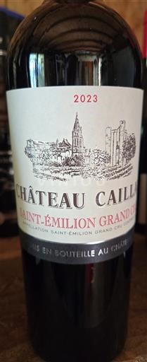 Bordeaux Saint-Émilion Grand Cru Grand Cru Château Caillou 2023