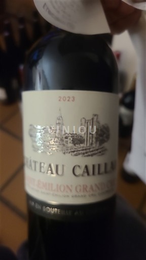 Bordeaux Saint-Émilion Grand Cru Grand Cru Château Caillou 2023