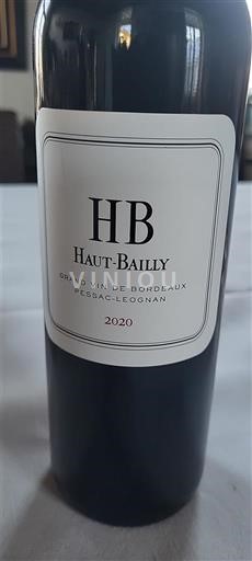 Bordeaux Pessac-Léognan Haut-Bailly HB 2020