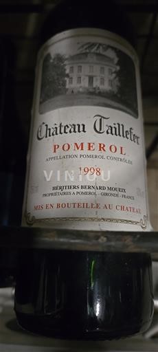 Bordeaux Pomerol Château Taillefer 1998
