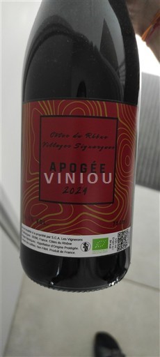 Rona dolina Ni doloceno Les Vignerons Estézargues Apogée 2021