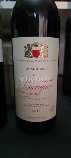 Vaud Unspecified Domaine St Saphorin - du Burignon 2017