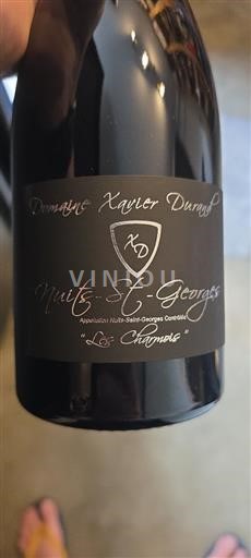 Vin Rouge sec Domaine Durand 2020 France Bourgogne Nuits-saint-georges AOC