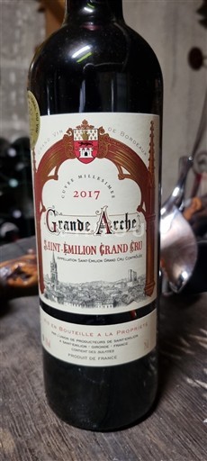 Bordeaux Saint-Émilion Grand Cru Grand Cru Grande Arche 2017