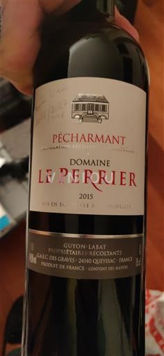 Southwest Pécharmant Domaine Le Perrier 2015