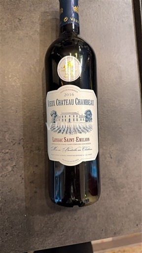 Bordeaux Lussac-saint-émilion Château Vieux Chambeau 2016