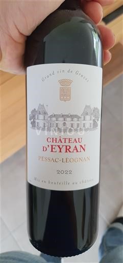 Bordeaux Pessac-Léognan Château Eyran 2022
