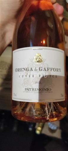 Corsica Patrimonio Orenga de Gaffory Felice 2022