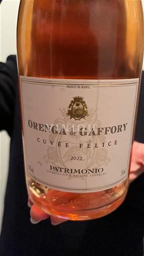 Corsica Patrimonio Orenga de Gaffory Felice 2022