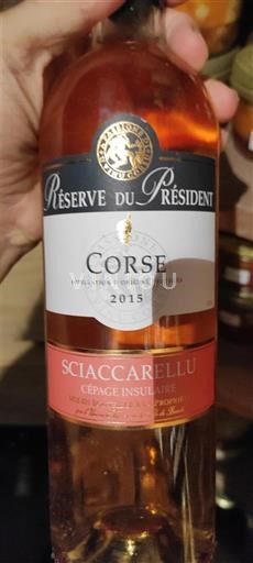 Corsica Réserve du Président 2015