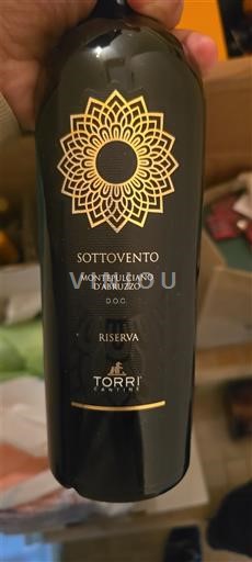 Abruzzerne Montepulciano d'Abruzzo Torri Sottovento 2018