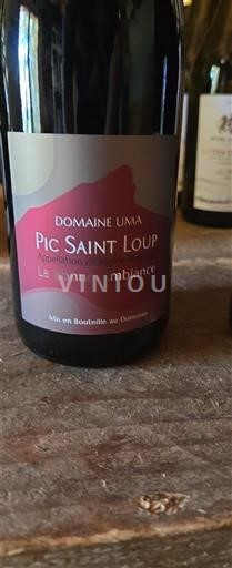 Languedoc Pic-saint-loup Domaine UMA La Connivence d'Ambiance 2024