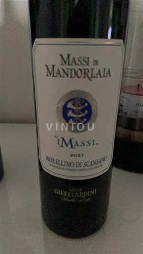 Tuscan Wines Morellino di Scansano Massi di Mandorlaia I Massi 2021