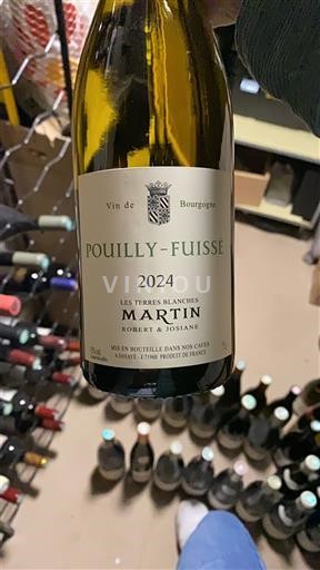 Burgund Pouilly-fuissé Martin Les Terres Blanches 2024