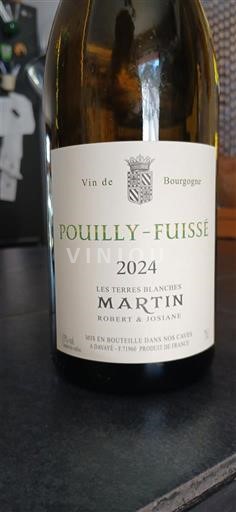 Burgundy Pouilly-Fuissé Martin Les Terres Blanches 2024