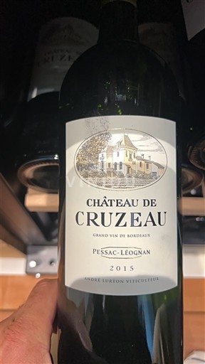 Bordeaux Pessac-Léognan Château Cruzeau 2015