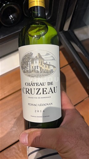 Bordeaux Pessac-Léognan Château Cruzeau 2014