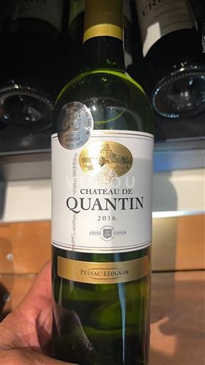 Bordeaux Pessac-Léognan Château Quantin 2016
