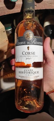 Corsica Réserve du Président Historique 2017