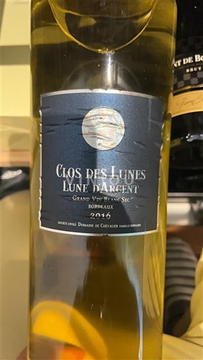 Bordeaux Clos des Lunes Lune d’Argent 2016