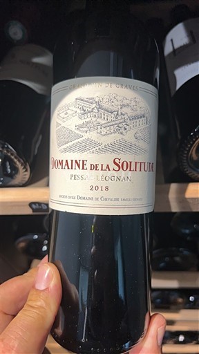 Bordeaux Pessac-Léognan Domaine La Solitude 2018