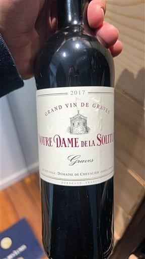 Bordeaux Graves Notre Dame de la Solitude 2017