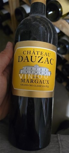 Bordeaux Margaux Grand Cru Château Dauzac 2020